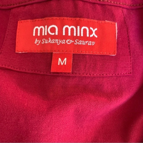 MIA Minx women's size medium floral maxi dress - Picture 3 of 7